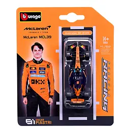 Автомодель Bburago McLaren F1 MCL39 1 шт. в асортименті (18-58001) - мініатюра 4