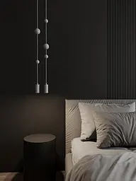 Підвісний стельовий світильник Babich Studio Sunderline 1S Black (RAL 9005) - мініатюра 2