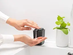 Диспенсер для мила Brabantia Sink Side, 200 мл, темно-сірий (302503) - мініатюра 4