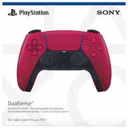 Геймпад бездротовий Sony PlayStation 5 DualSense Cosmic Red (1000050249) - мініатюра 7