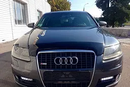 Дефлектор капоту мухобійка для Audi A6 2006-2011