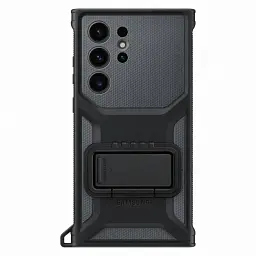 Чохол-накладка Samsung Rugged Gadget Cover для Samsung Galaxy S23 Ultra Titan (EF-RS918CBEGRU) - мініатюра 3