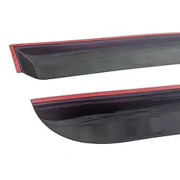 Дефлектори вікон ветровики Volkswagen Golf III 1991-2002 Хечбек Скотч 3M Voron Glass - мініатюра 4