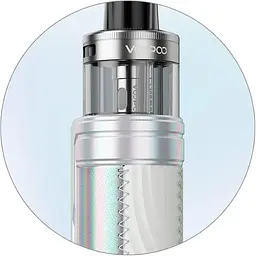 Под-система VooPoo POD Drag S2 60W Pod 2500mAh 5ml DTL Version Kit Colorful Silver (17714) - мініатюра 3