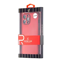 Чохол Jinduka Leather Protected Camera iPhone 13 Pro Max Red - мініатюра 2