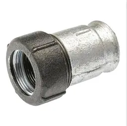 З'єднання затискне Gross QI з переходом на ВР чавун Ø 32 мм 1 1/4″ 30412