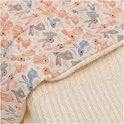 Плед дитячий MirSon Premium Pique Rabbits 60х80 см (2200013893912)