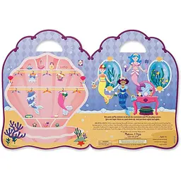 Наліпки Melissa & Doug Русалки об'ємні багаторазові (MD19413) - мініатюра 5