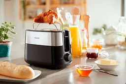 Тостер Philips Daily Collection HD2516/90 чорний - мініатюра 6