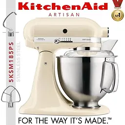 Кухонна машина KitchenAid 5KSM185PSEAC - мініатюра 2
