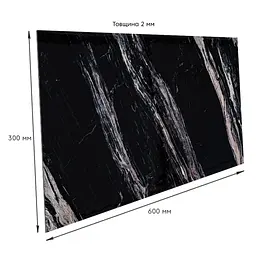 Самоклеюча стінова PET плитка 600х300х2мм SW-00002312 - мініатюра 3