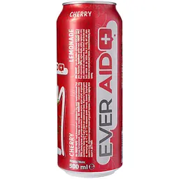 Напій безалкогольний Ever Aid Cherry Lemonade 0.5 л з/б - мініатюра 2