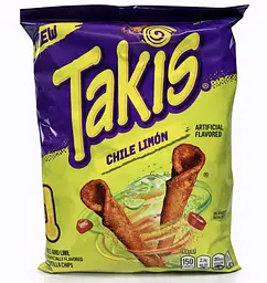 Чіпси Takis Chile Limon зі смаком чилі та лайма 92.3 г