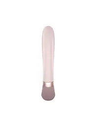 Смарт вібратор-кролик із підігрівом Satisfyer Heat Wave Mauve - мініатюра 3