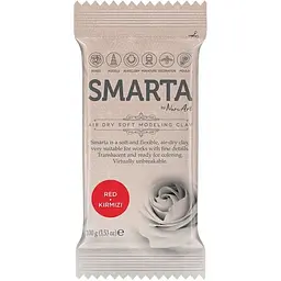 Пластика самозастигаюча Smarta Червона 100 г