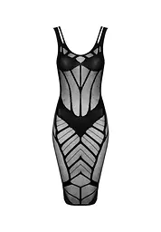 Сексуальне плаття Obsessive D609 S/M/L чорний - мініатюра 5
