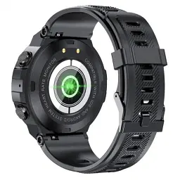 Смарт-годинник Lemfo K22 силіконовий ремінець black black (16358) - мініатюра 4