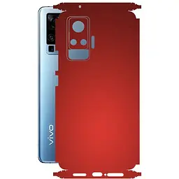Захисна плівка StatusSKIN для Vivo X50 Pro Корпус Вініл червона матова