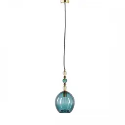 Підвіс Colorglass Balls PikArt арт. 5434 Блакитний - мініатюра 3