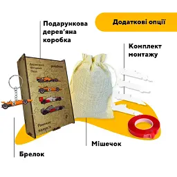 Дерев'яний фігурний пазл puzzlean Гоночне полум'я, А3, Дерев'яна коробка 200 елементів - мініатюра 5