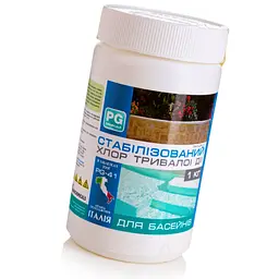 Повільний хлор для басейну Barchemicals PG-41 1 кг таблетки 200 г для дезінфекції води - мініатюра 3