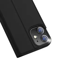 Чохол-книжка Dux Ducis з кишенею для візиток для Apple iPhone 11 (6.1) Чорний - мініатюра 4