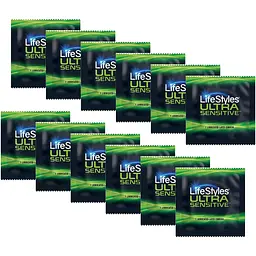 Презервативи LifeStyles Ultra Sensitive ультратонкі 12 шт. (ROZ6400230485) - мініатюра 3