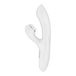 Вакуумний вібратор-кролик Satisfyer Pro+ G-Spot Generation 2 White - мініатюра 4