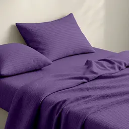 Простирадло на резинці з текстурованої бавовни 200x200x30 LAVENDER COSAS (2200000066022) - мініатюра 2