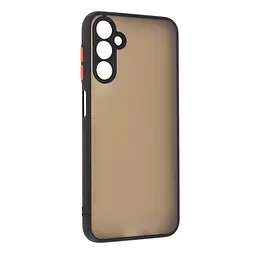 Чехол-накладка для Samsung Galaxy M14 5G (M146), Frosted Matte, черный, противоударный чехол с защитой всего корпуса, термополиуретан TPU + поликарбонат PC, ArmorStandart (ARM66721)