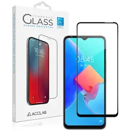 Скло захисне ACCLAB Full Glue Tecno Spark 8C (1283126542466) - мініатюра 2