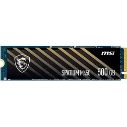 SSD накопичувач MSI Spatium M450 V1 500GB (S78-440K380-P83) [155518]