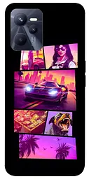 TPU чехол Demsky GTA vibes для Realme C35