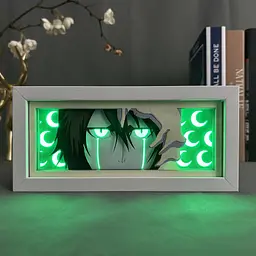 Світильник нічник 3D Бліч Улькіорра Шифер Bleach Ulquiorra Cifer 20 см NL3D B UC