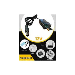 Кабель живлення USB to DC 5.5x2.1mm 0.8m 12V 1.5A XoKo (DC-5-12-1,5A) - мініатюра 6