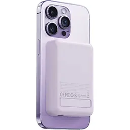 Зовнішній акумулятор XO PR231 10000mAh 20W Purple [120547] - мініатюра 4