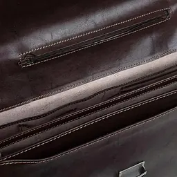 Чоловічий діловий портфель Tony Perotti натуральна шкіра Italico 8008/40 (90376) Коричневий - мініатюра 7