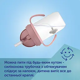 Кружка непроливайка з трубочкою та обтяжувачем Exotic animals Canpol babies 56/606-pin 270 мл - мініатюра 7