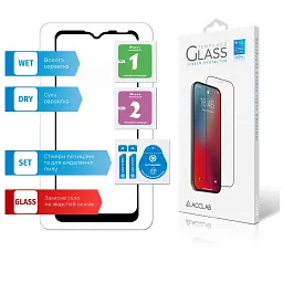 Скло захисне ACCLAB Full Glue ZTE Blade A71 Black (1283126515729) - мініатюра 7