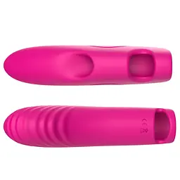 Вібратор на палець B - Series Joy Aurora with remote, 11.8 см (рожевий) - мініатюра 5