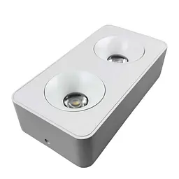 Світильник точковий накладний SIDNEY-2L 20W 4000K IP20 білий Violux ( 330461 ) - мініатюра 3