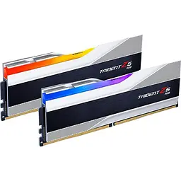 Модуль пам'яті DDR5 G.Skill Trident Z5 RGB 2x16GB 6400MHz Silver (F5-6400J3239G16GX2-TZ5RS) [148676] - мініатюра 2