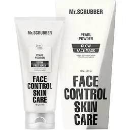 Маска для сяяння шкіри Mr.Scrubber Pearl Powder Glow Face Mask Face Control Skin Care з перлинною пудрою 100 мл - мініатюра 2