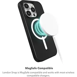Протиударний чохол Gear4 Zagg London MagSafe для Iphone 15 Pro (6.1") Black Geo 702311753 - мініатюра 5