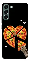 Чохол Demsky Pizza Love Cat для Samsung Galaxy S22+
