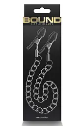 Затискачі для сосків - Bound Nipple Clamps Dc2 Gunmetal