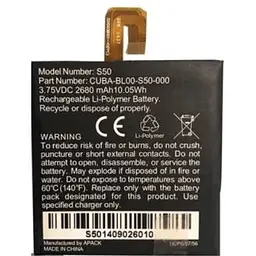 Батарея Caterpillar CAT S50 CUBA-BL00-S50-000 2680 мА*год