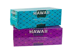 Серветка паперова косметична HAWAII одноразова двошарова у коробці 200 шт/уп. - мініатюра 3