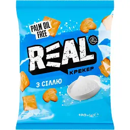 Крекер Pichkar Real з сіллю 190 г