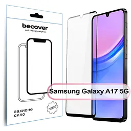 Скло захисне BeCover Samsung Galaxy A17 5G SM-A176 Black (713732) - мініатюра 2